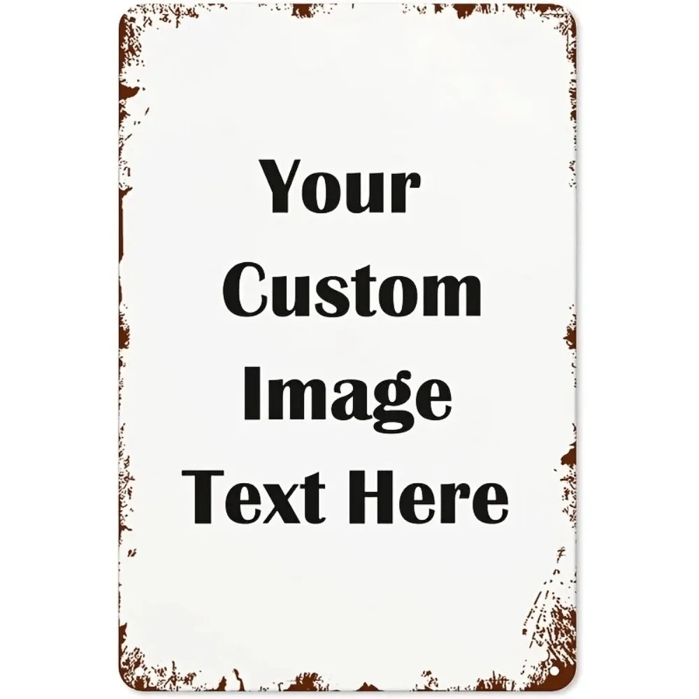 Outdoor Furniture Metal - 1 plaque murale en métal 2D