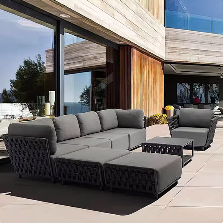 Outdoor Furniture Luxury - # Ensemble de canapés modulaires de