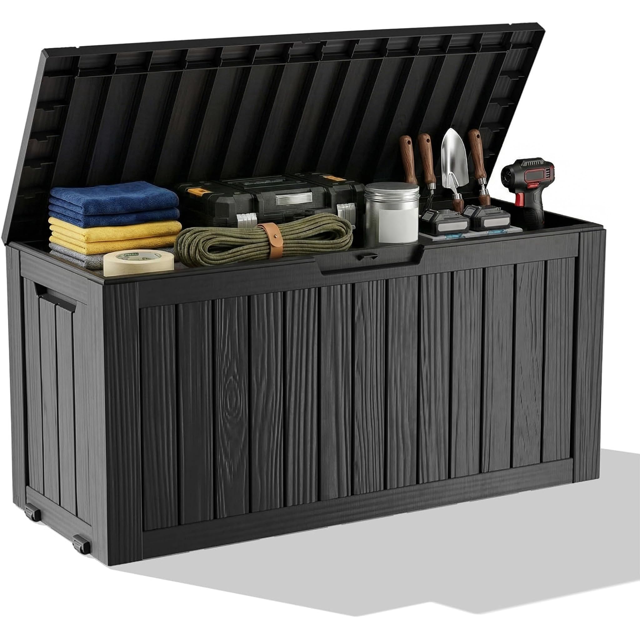 Bac de rangement extérieur éta - Outdoor Furniture Wood avis et prix