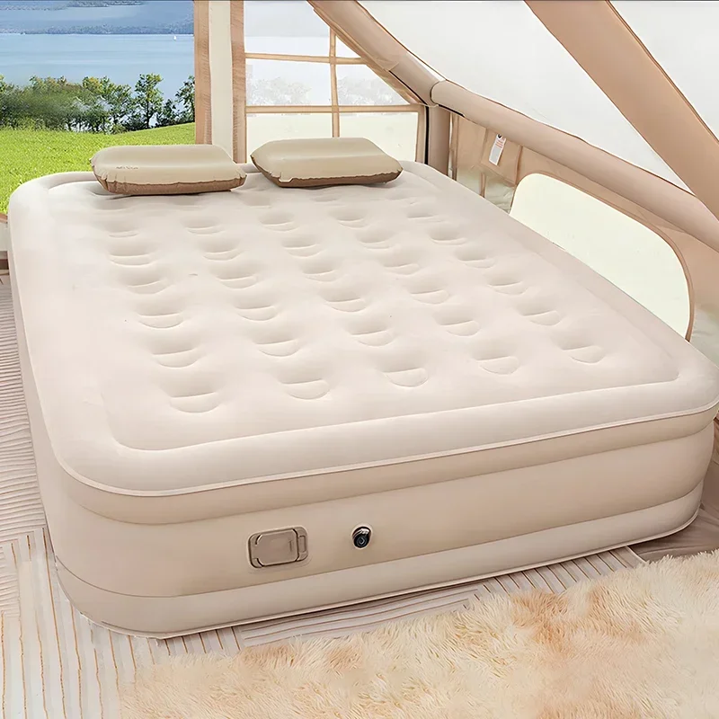 Matelas gonflable Queen avec p - Outdoor Furniture Luxury avis et prix