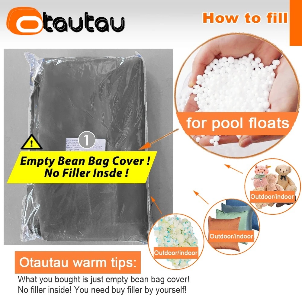 OTAUTAU Housse de Pouf Extérie - Outdoor Daybed Furniture avis et prix