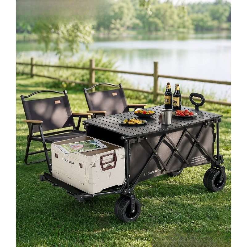 Chariot de camping pliable, ch - Outdoor Furniture Metal avis et prix