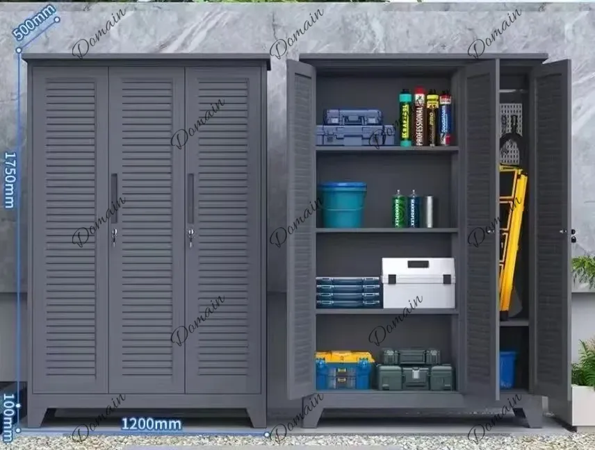 ER Armoire de rangement extéri - Outdoor Furniture Metal avis et prix