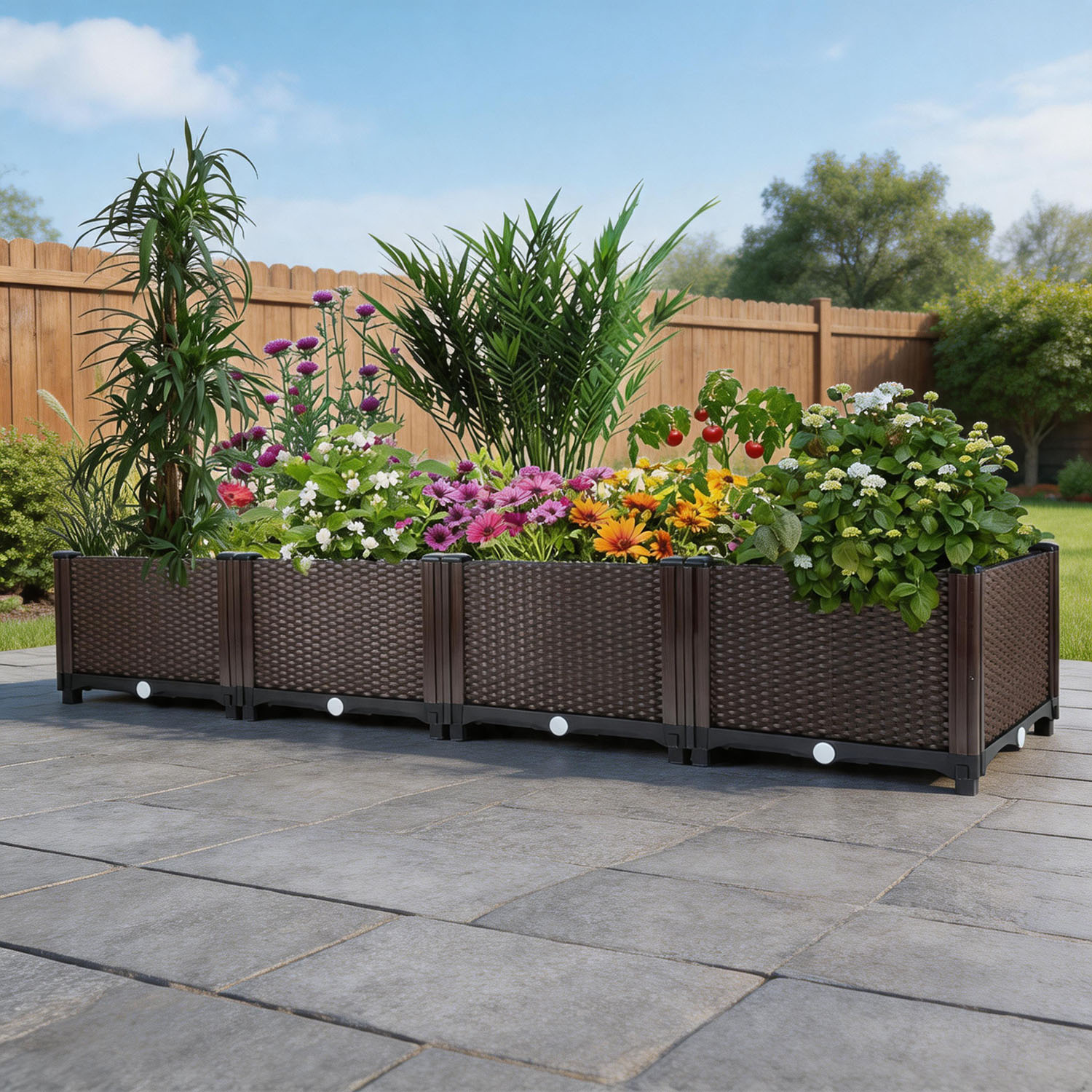 Bac de jardin surélevé auto-ar - Outdoor Daybed Furniture avis et prix